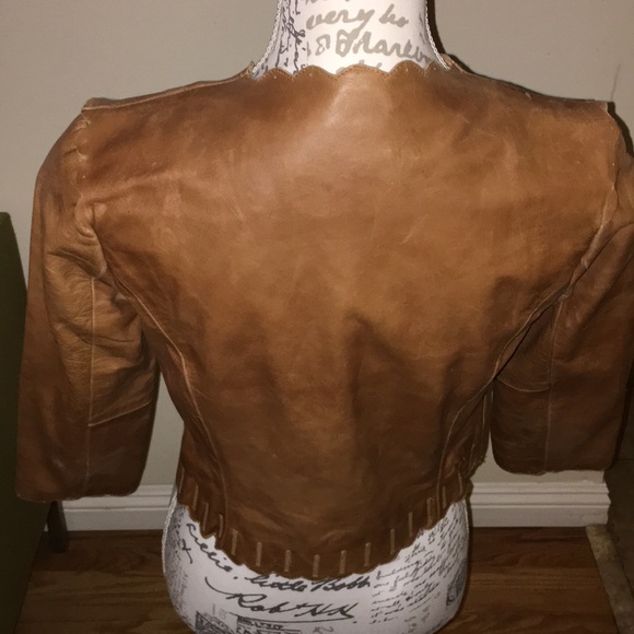 Arden B vintage leather jacket - Picture 2 of 7